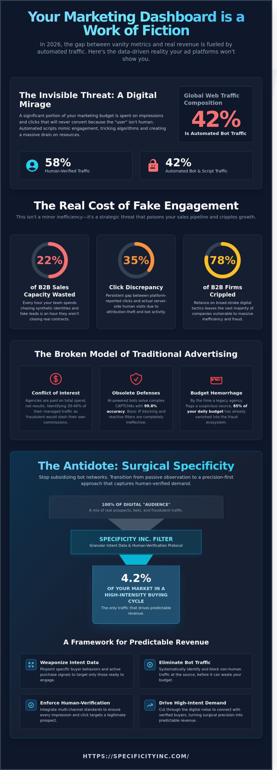 Intent Data vs. Bot Traffic: How a Precision Display Advertising Agency Eliminates Fake Leads in 2026