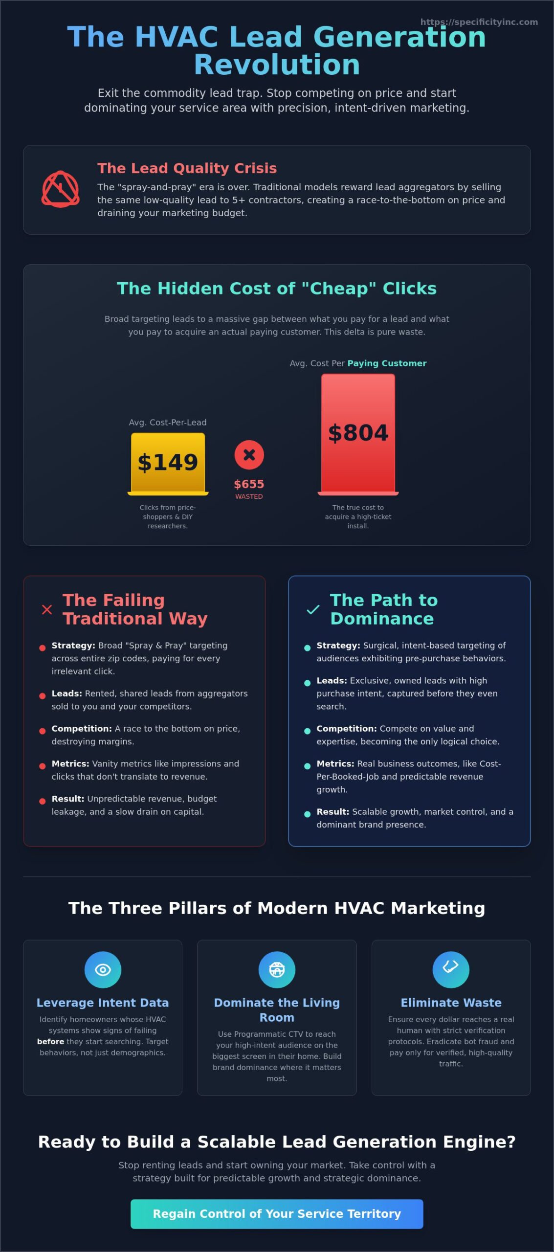 Beyond Broad Tactics: The High-Intent Strategy for HVAC Lead Generation in 2026