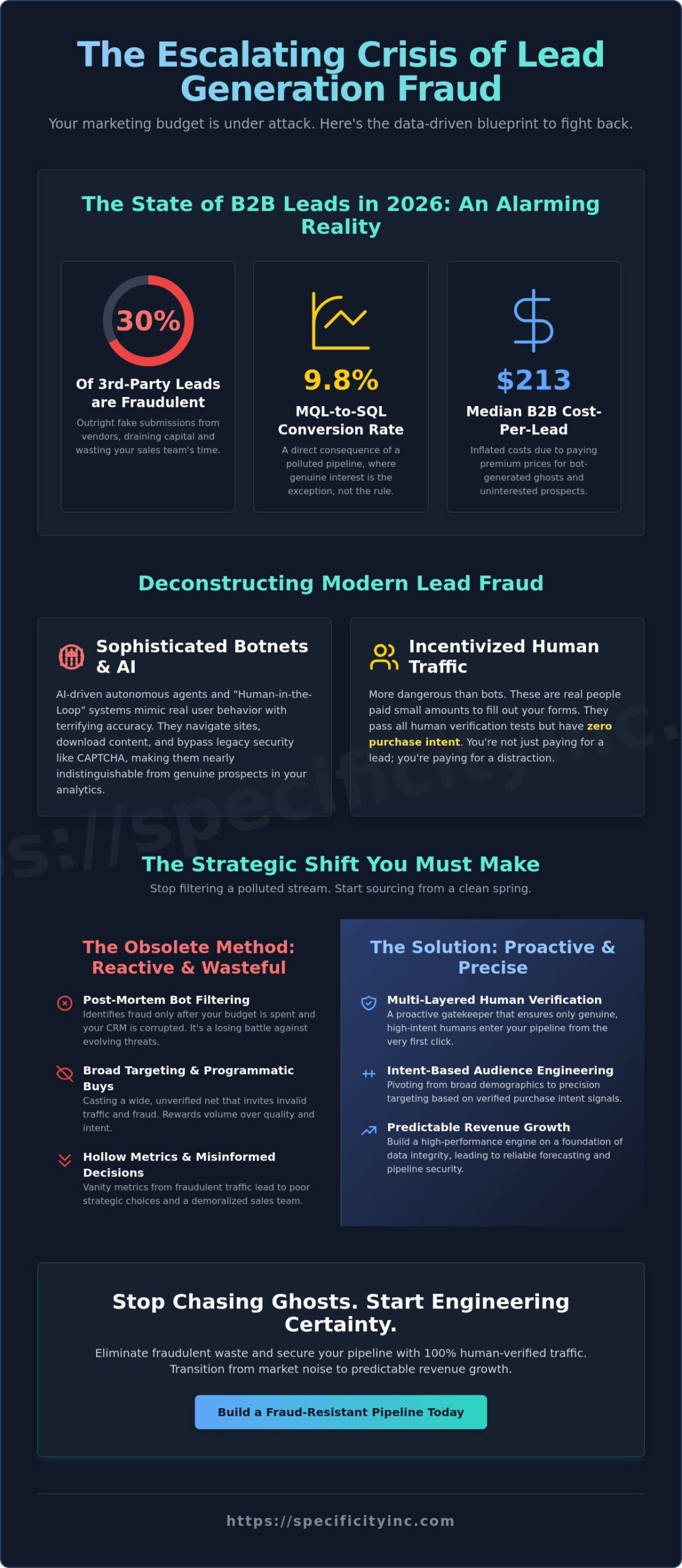 Reducing Lead Generation Fraud: The 2026 Guide to Intent-Based Precision